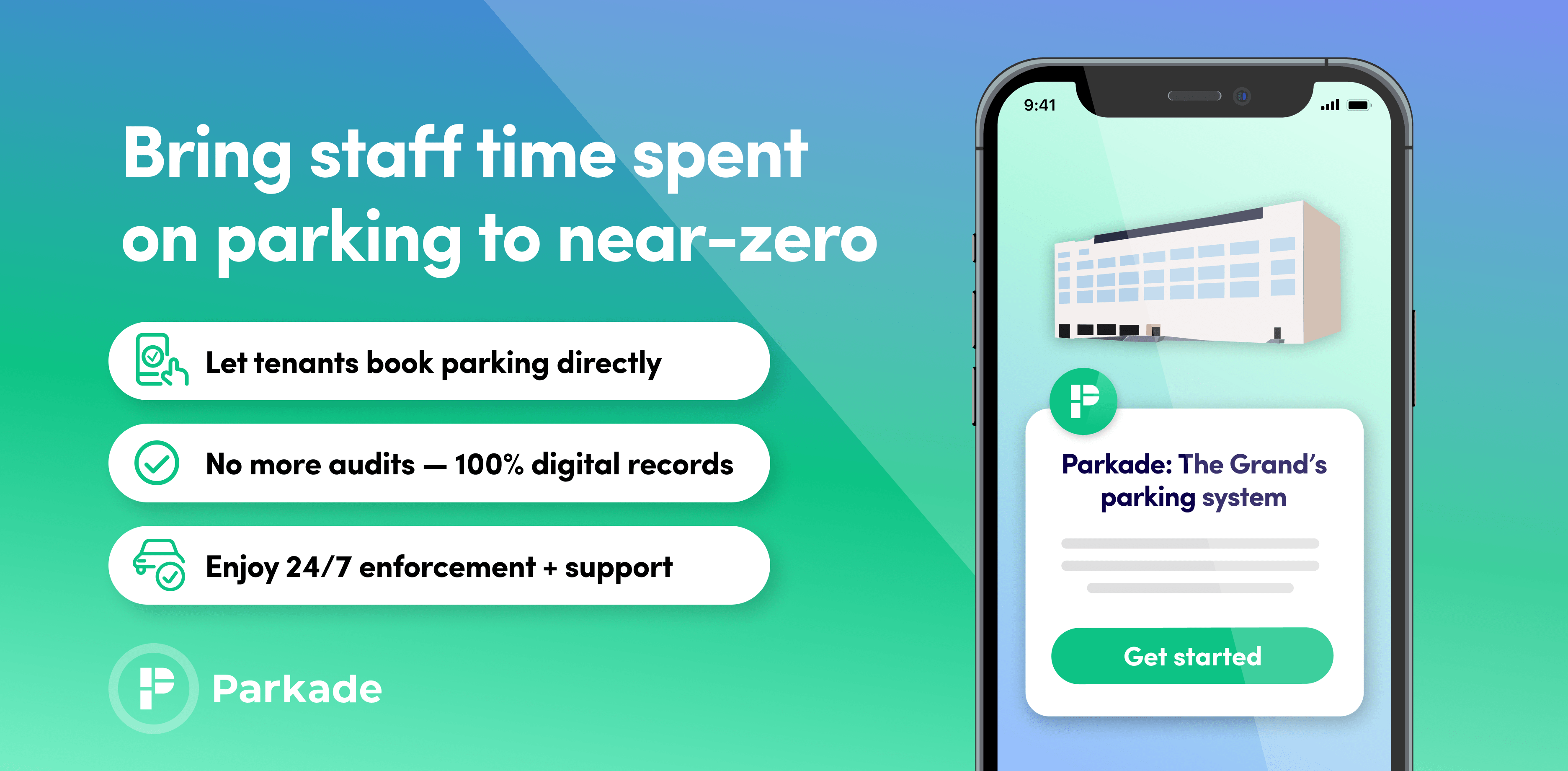 Parkade Software - Bring staff time spent on parking to near-zero