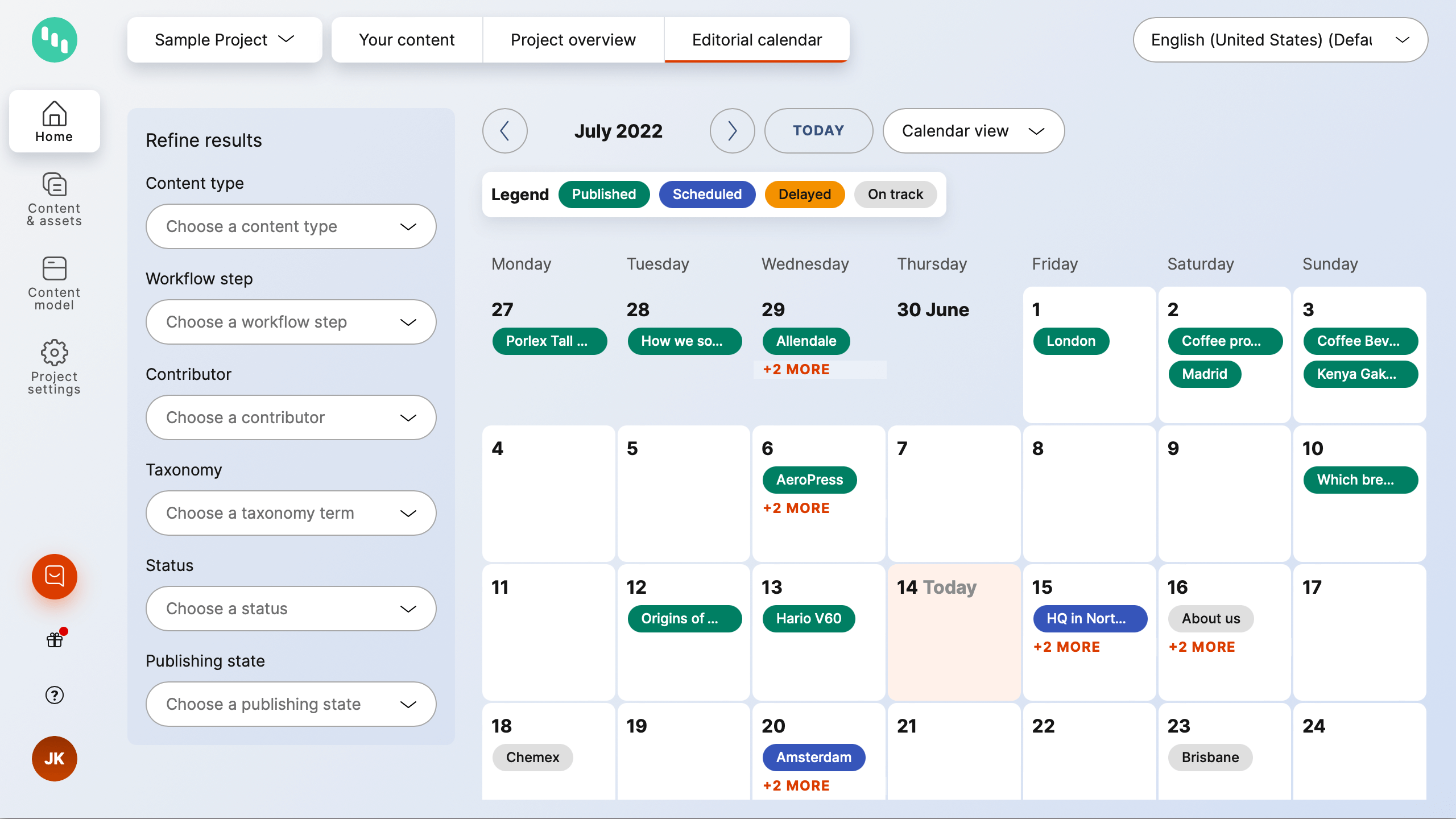 Kontent.ai Software - 2
