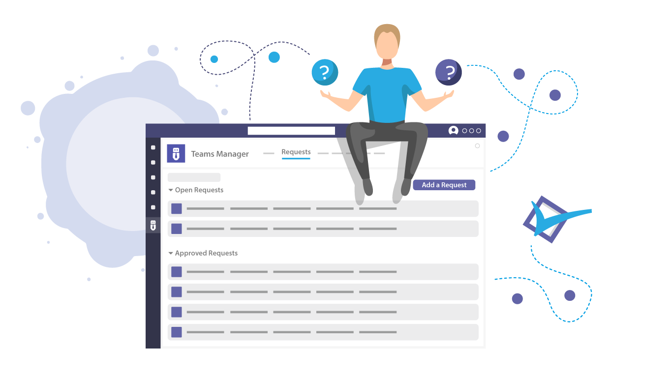 Requests for new teams are then sent to one of different approver groups by an automated approval workflow, helping you only create new teams that are necessary and prevent uncontrolled growth in MS Teams.