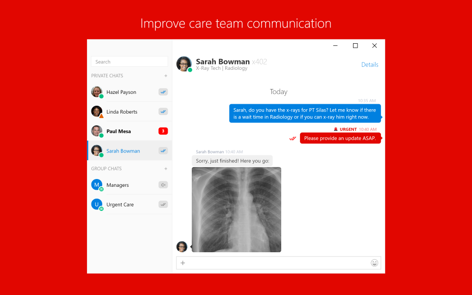 Improve care team communication