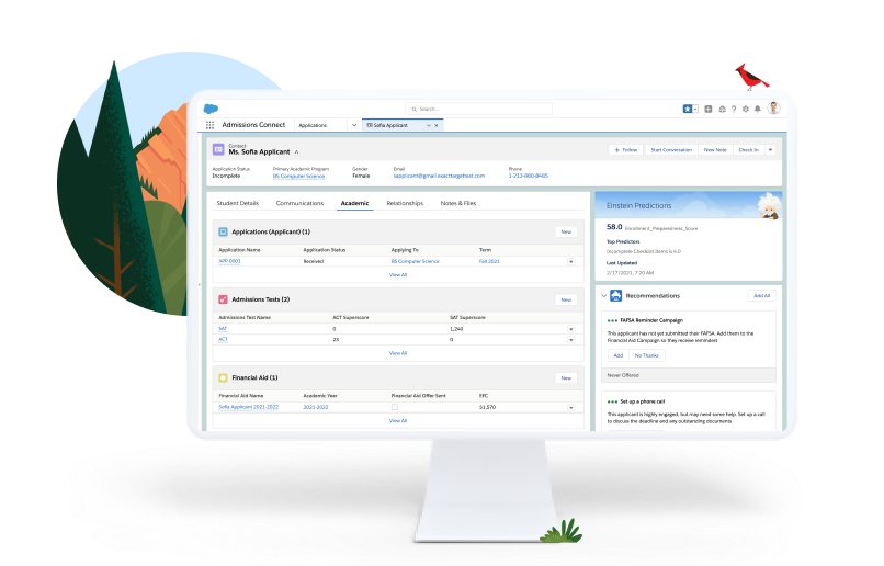 Salesforce.org Education Cloud Software - Admissions Connect