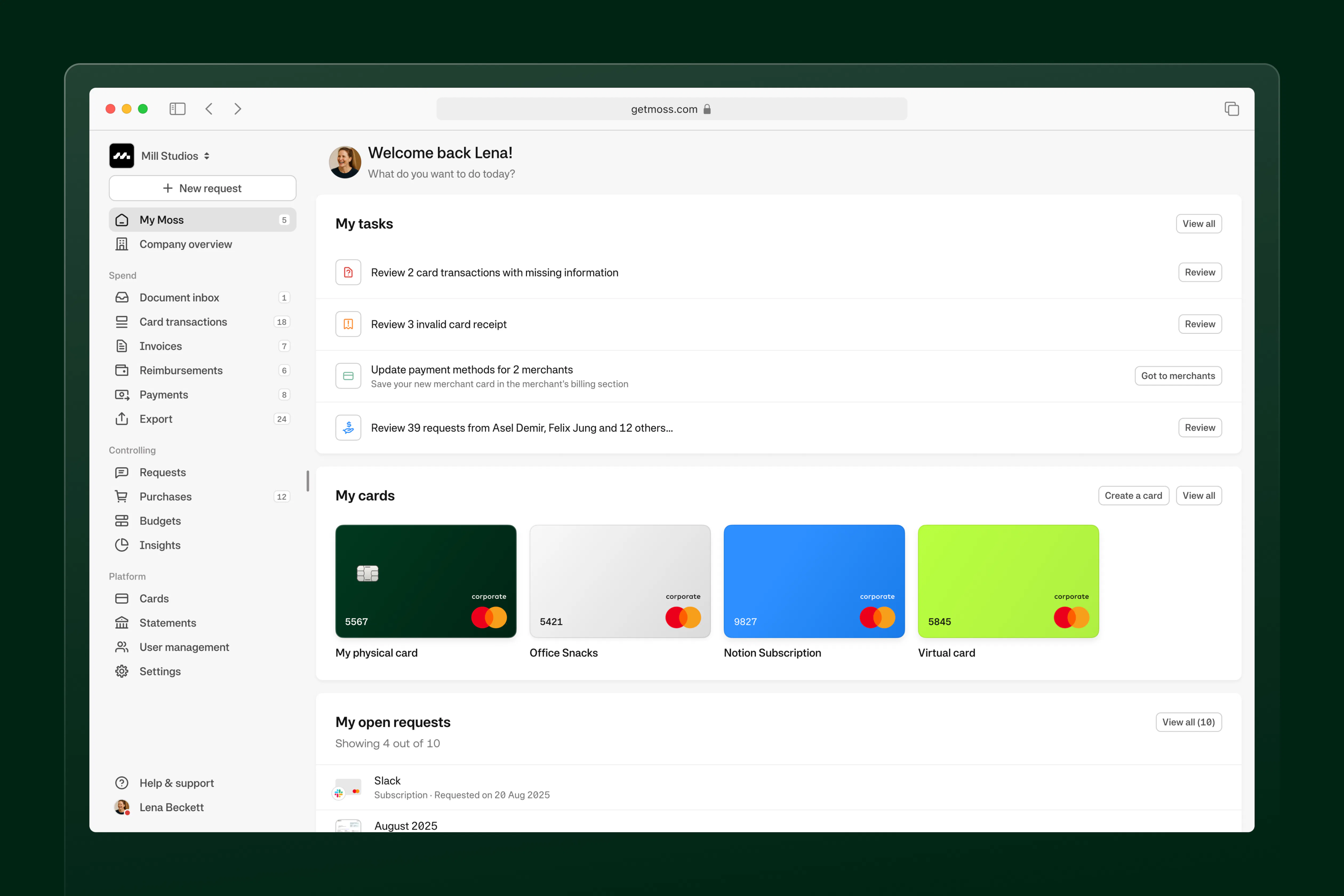 Moss | Bewertungen, Preise und Demos – SoftwareAdvice DE