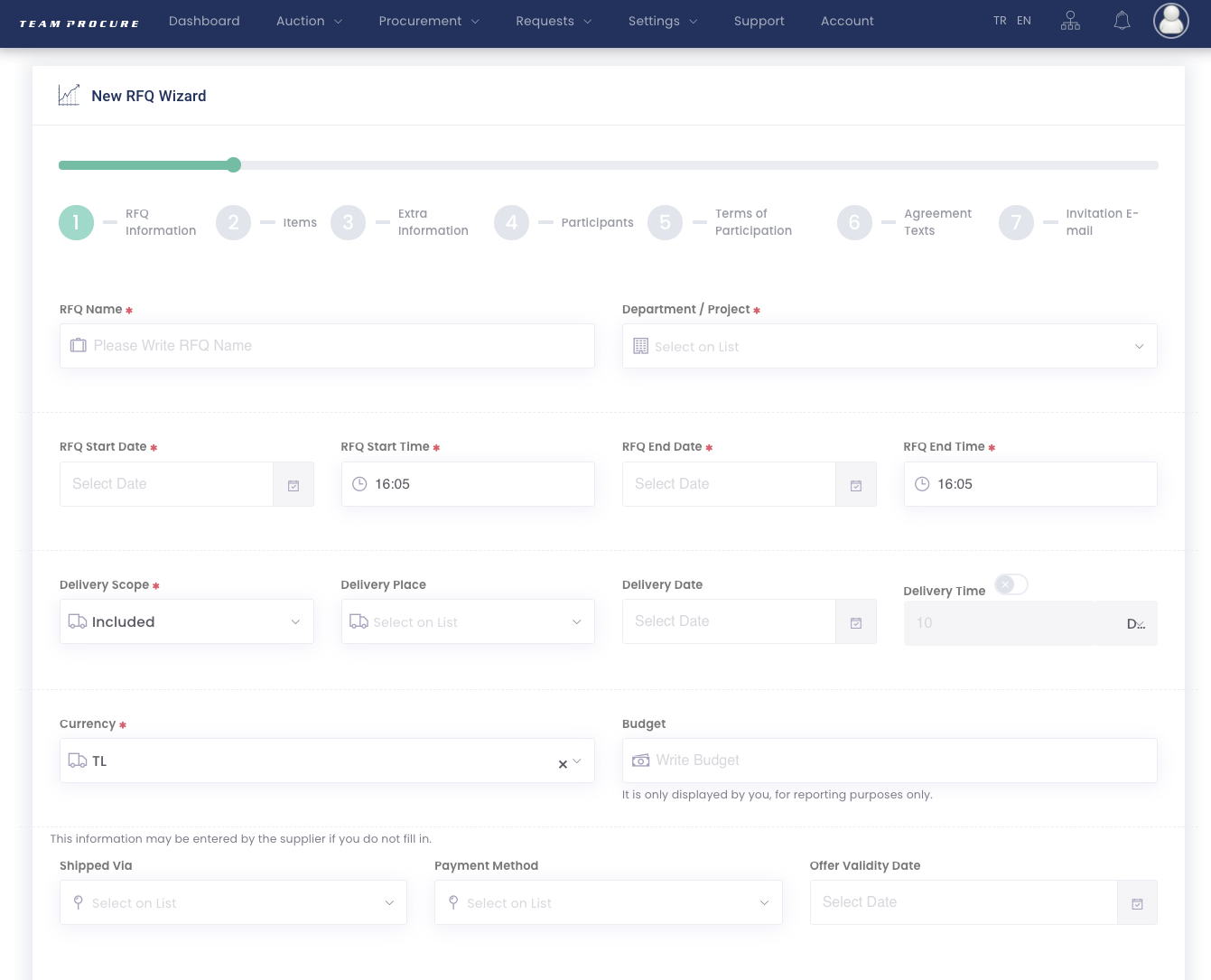 Team Procure Software - 4