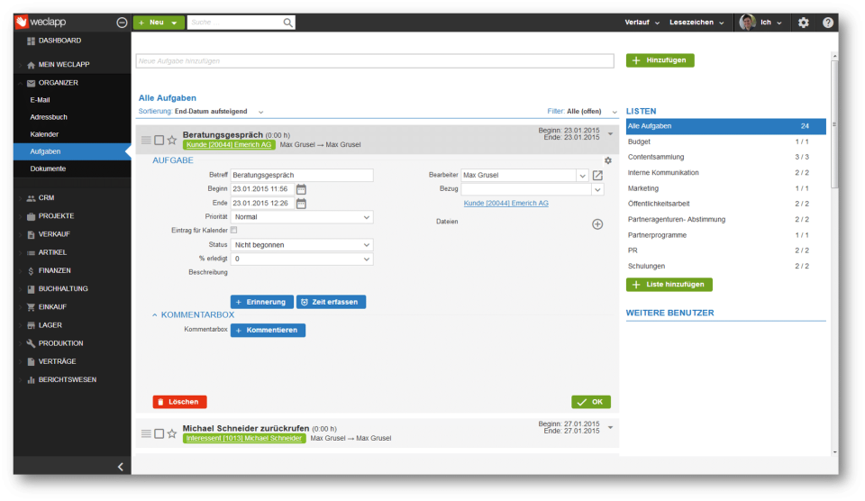 Weclapp Software - 2