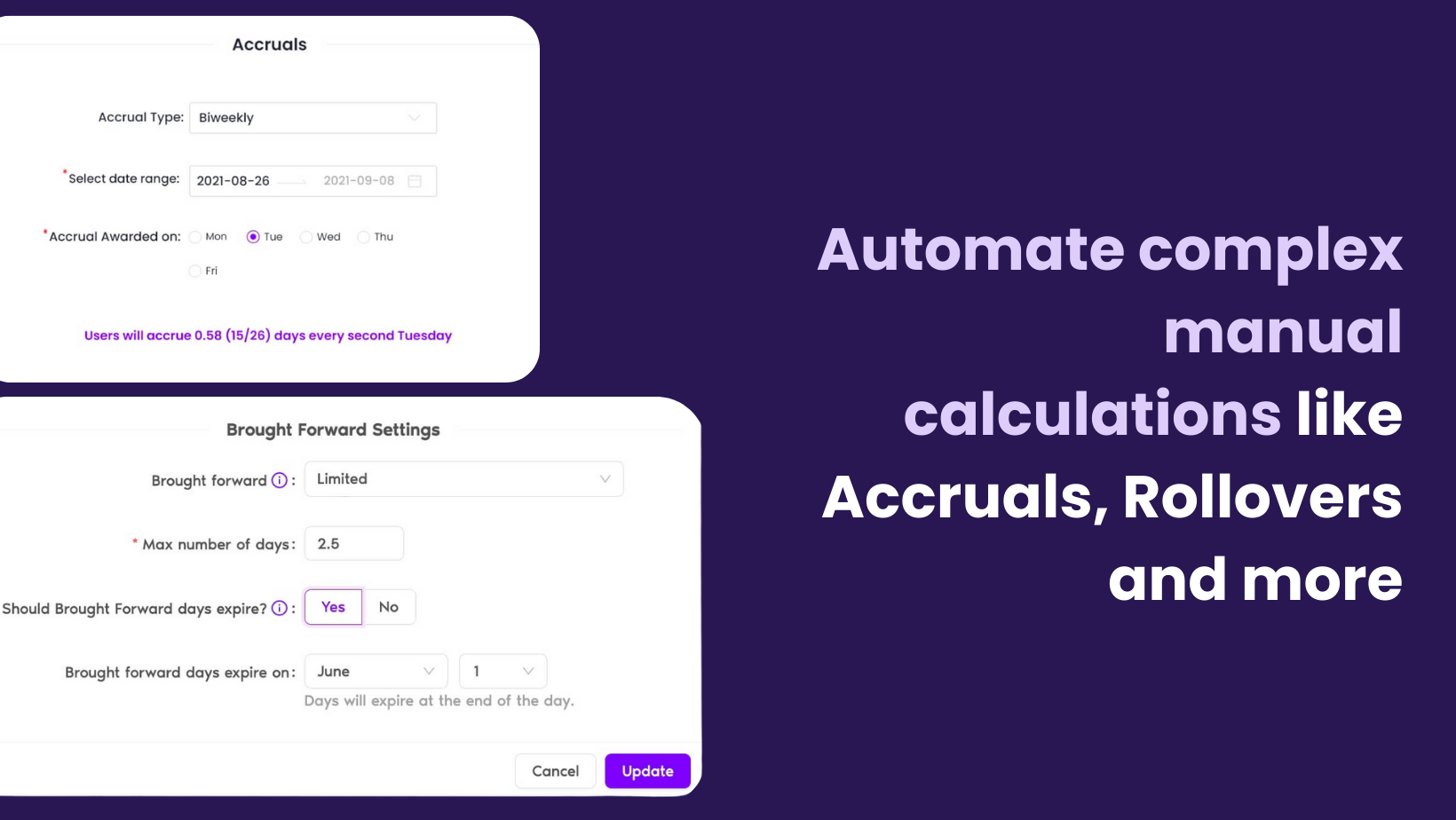 Vacation Tracker Logiciel - 5