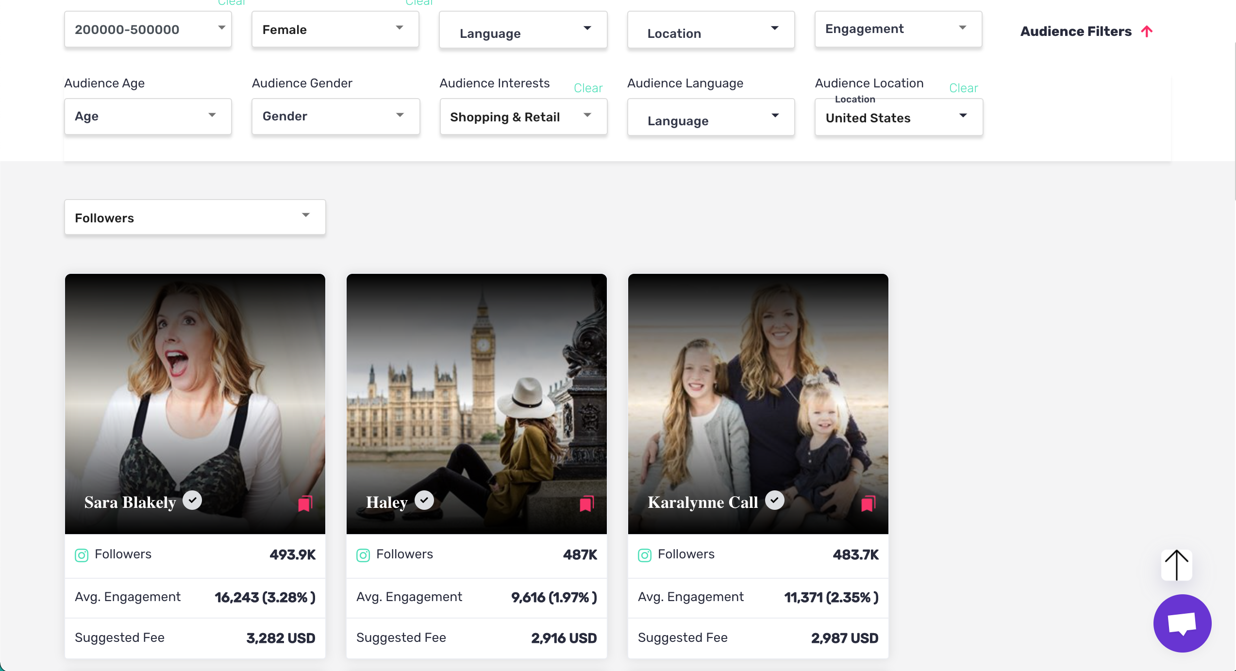 Influencify Software - 2