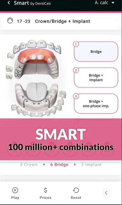DentiCalc Software - 5