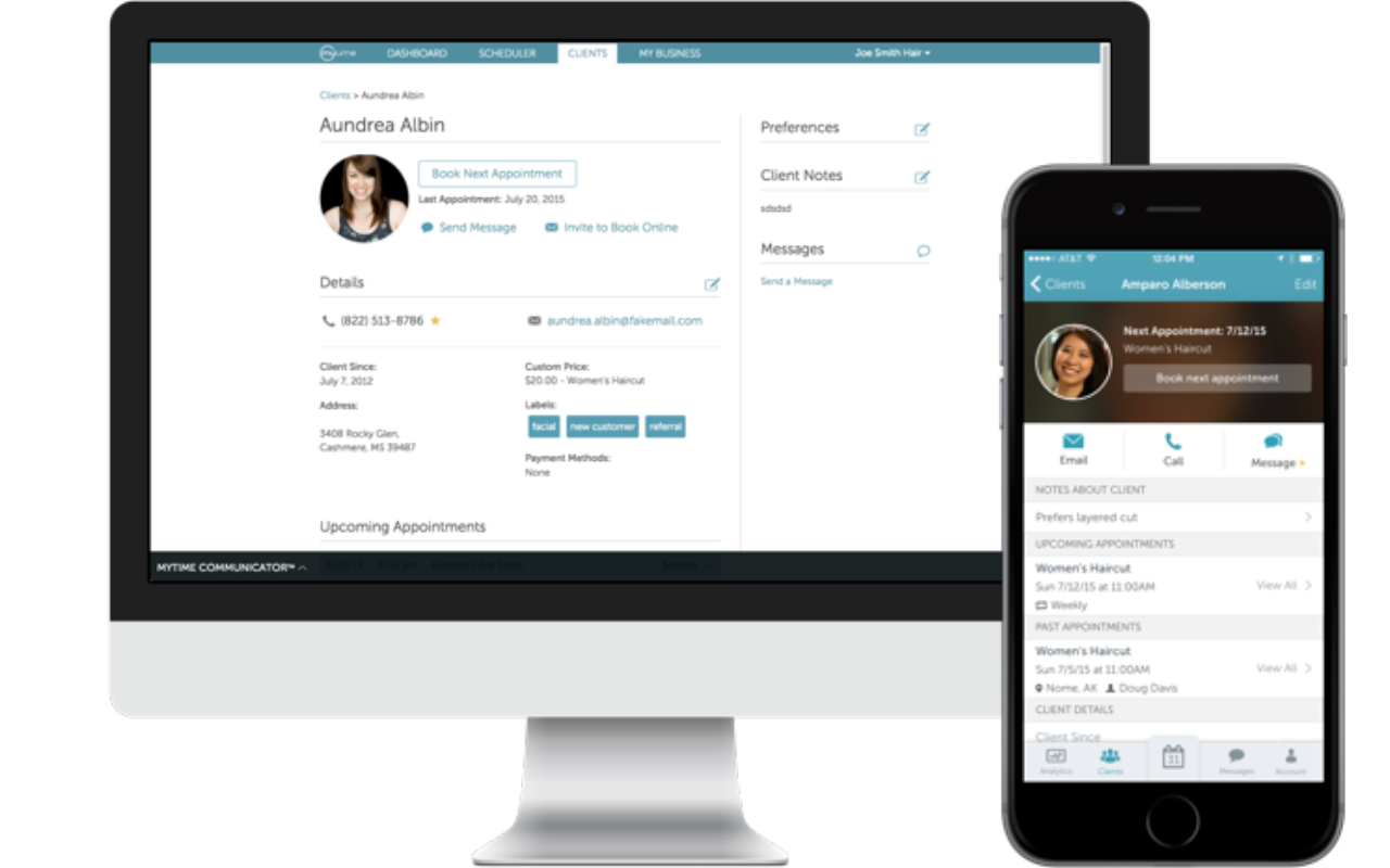 MyTime Software - MyTime is an appointment manager, online marketing tool, and communication hub rolled into one