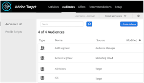 Integrating audience manager to target