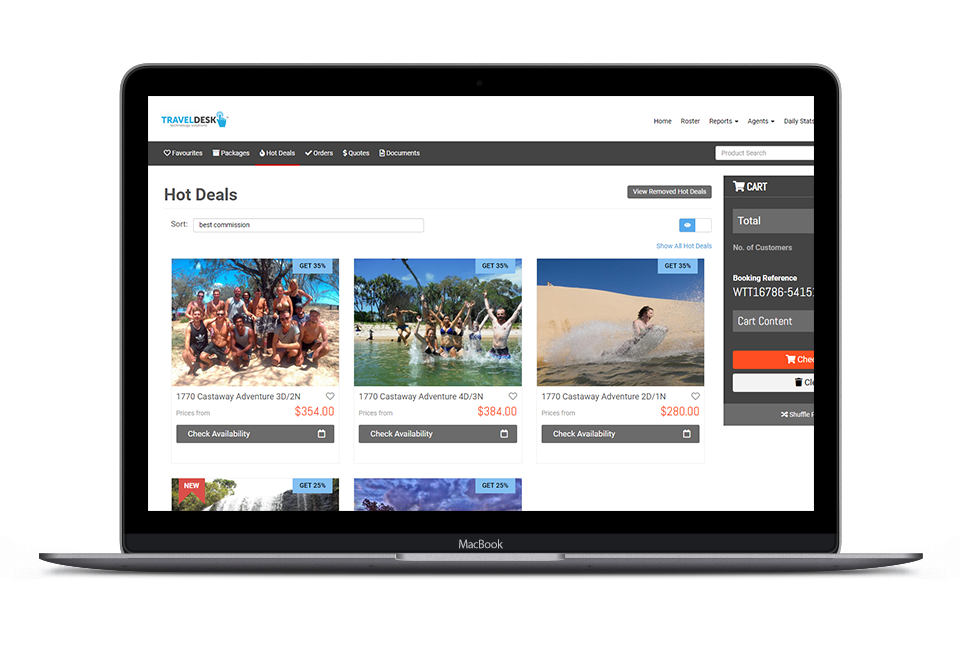 TravelDesk screenshot