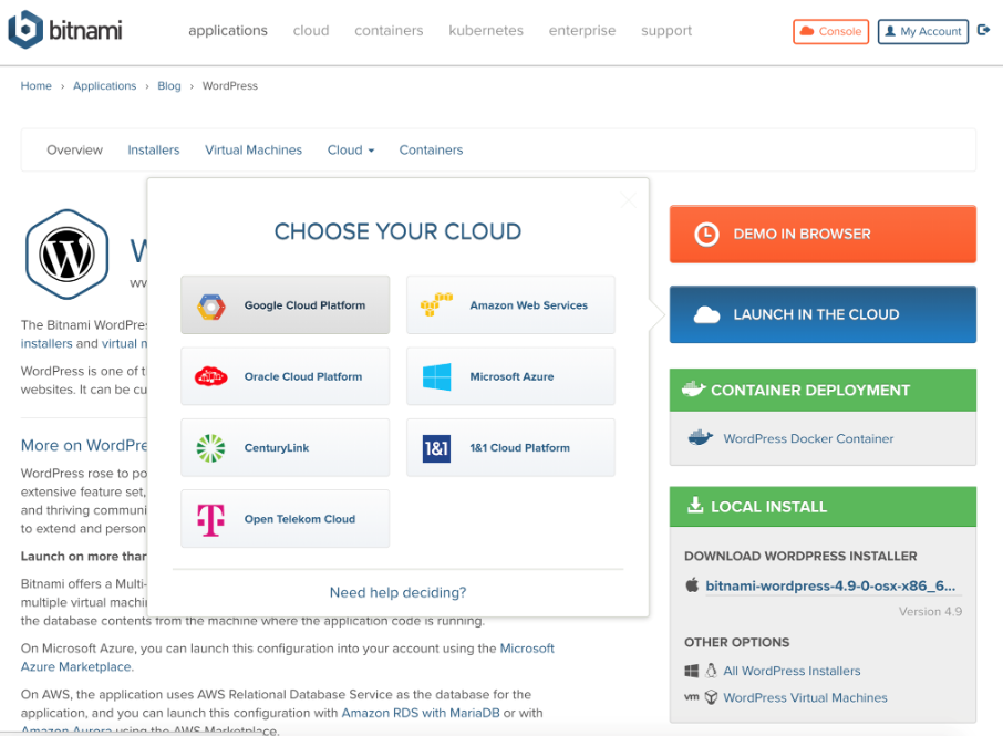 Bitnami Software 2025 Reviews, Pricing & Demo