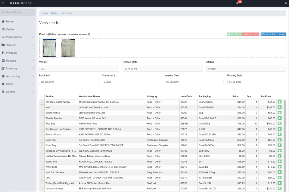 MarginEdge Software - 1