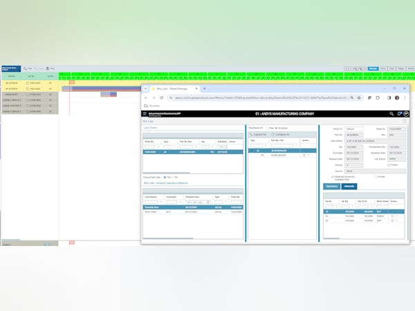 Aptean Industrial Manufacturing ERP Made2Manage Edition Cost & Reviews ...