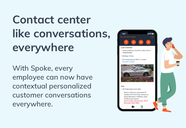 Have contact center like conversations everywhere - Empower more people with the ability to deliver great customer outcomes.