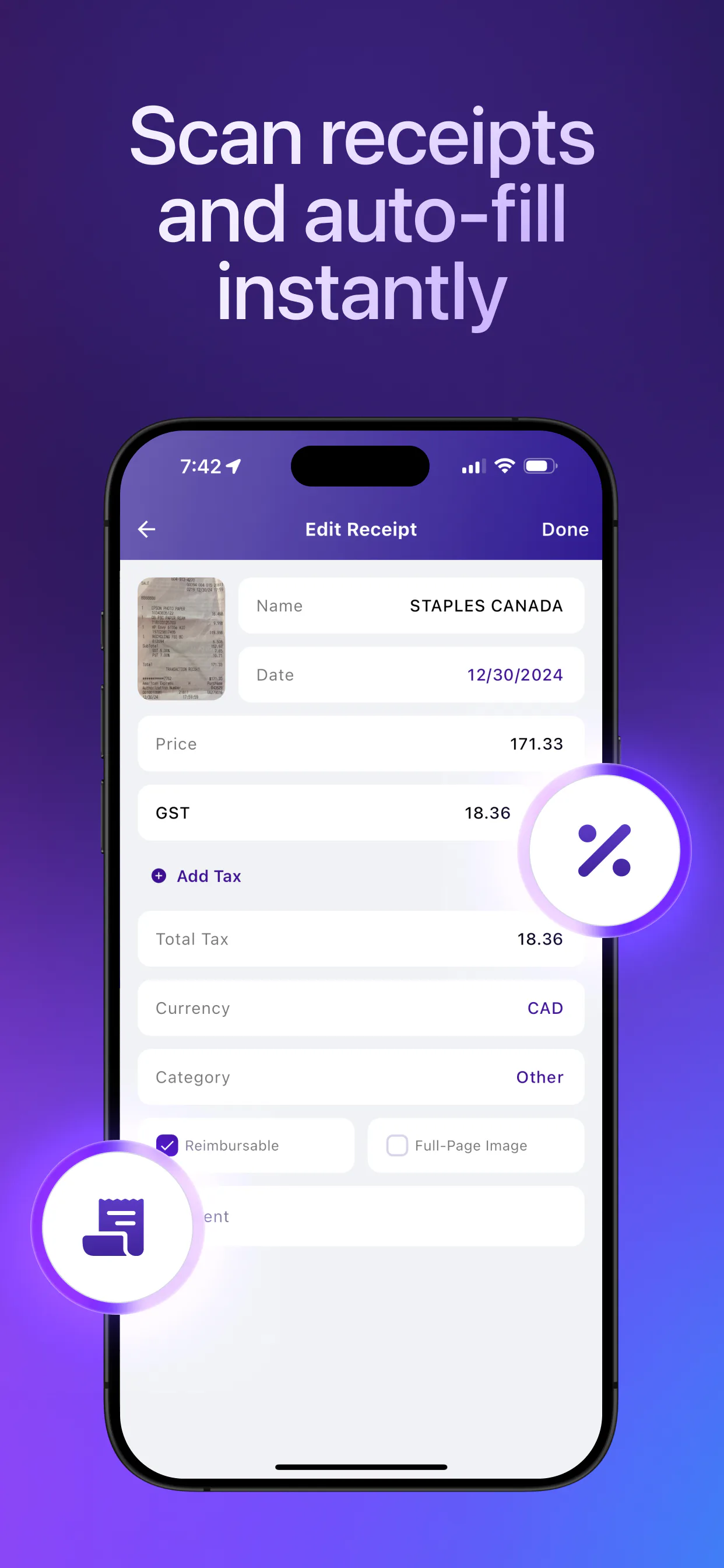 Automated Receipt Smart Receipts Price, Features, Reviews & Ratings - Capterra India
