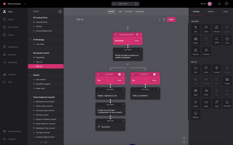 Flow.ai Software - 1