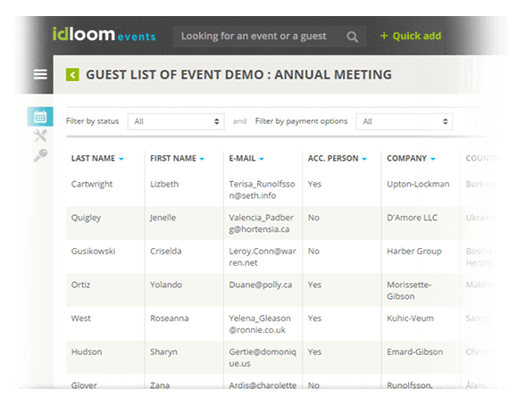 idloom-events Software - 3