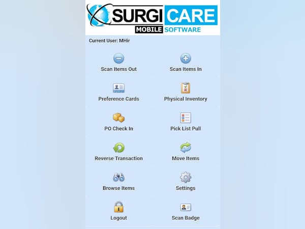SurgiCare Medical Inventory Software - 1