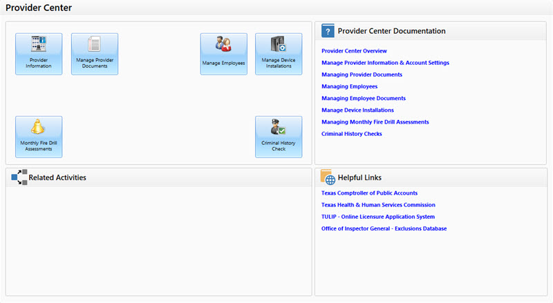 ElderSuite provider center