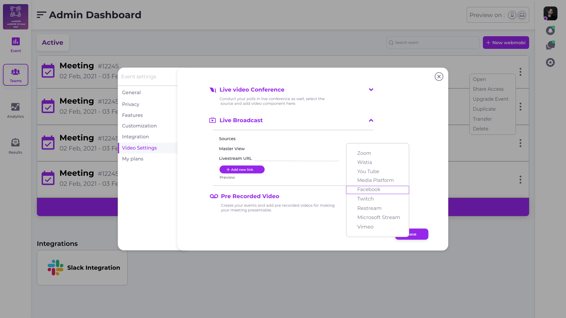 Ngage Software - Audience Q & and Polls Settings and configuration