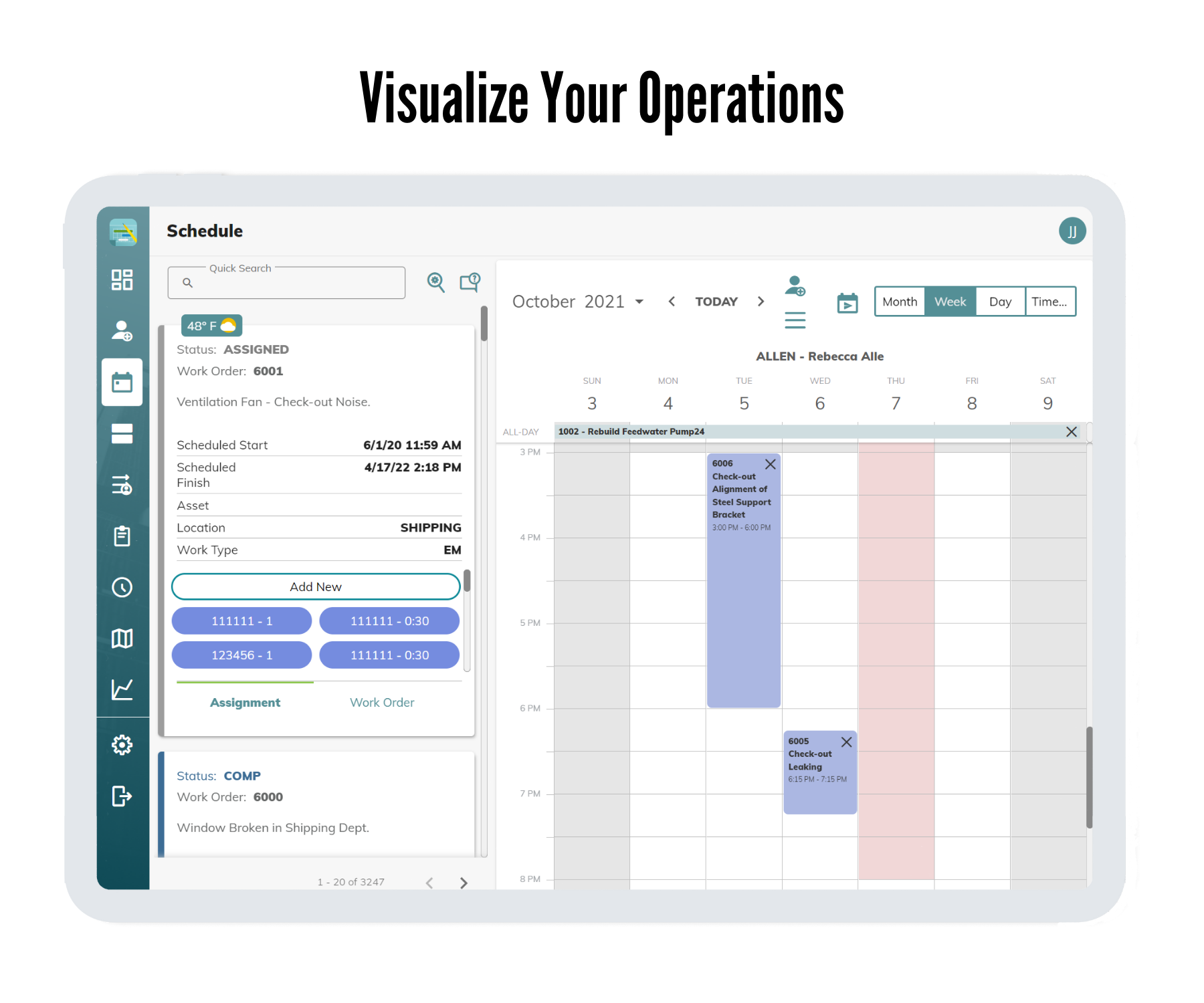 EZMaxPlanner Visualize Your Operations