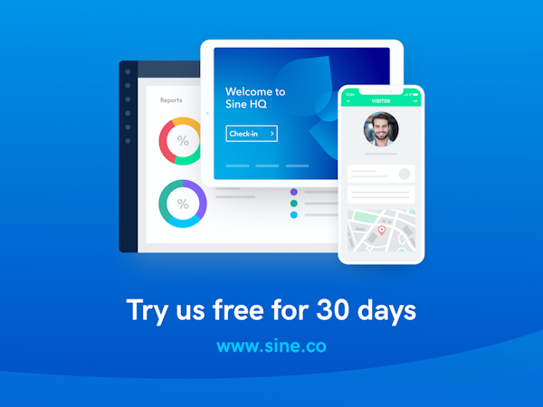 Sine screenshot: Try Sine free for 30-days
