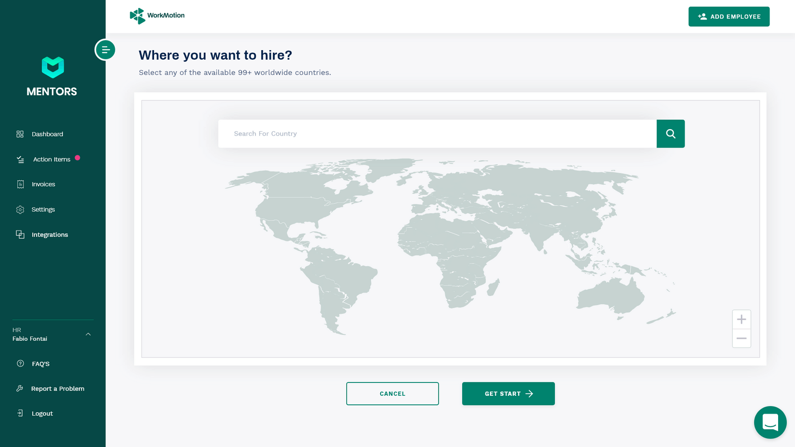 WorkMotion Software - WorkMotion select countries