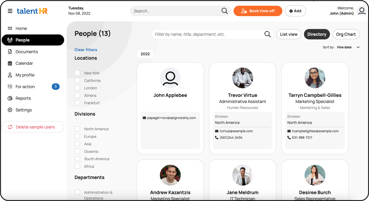Talenthr Software Reviews Demo Pricing 2023