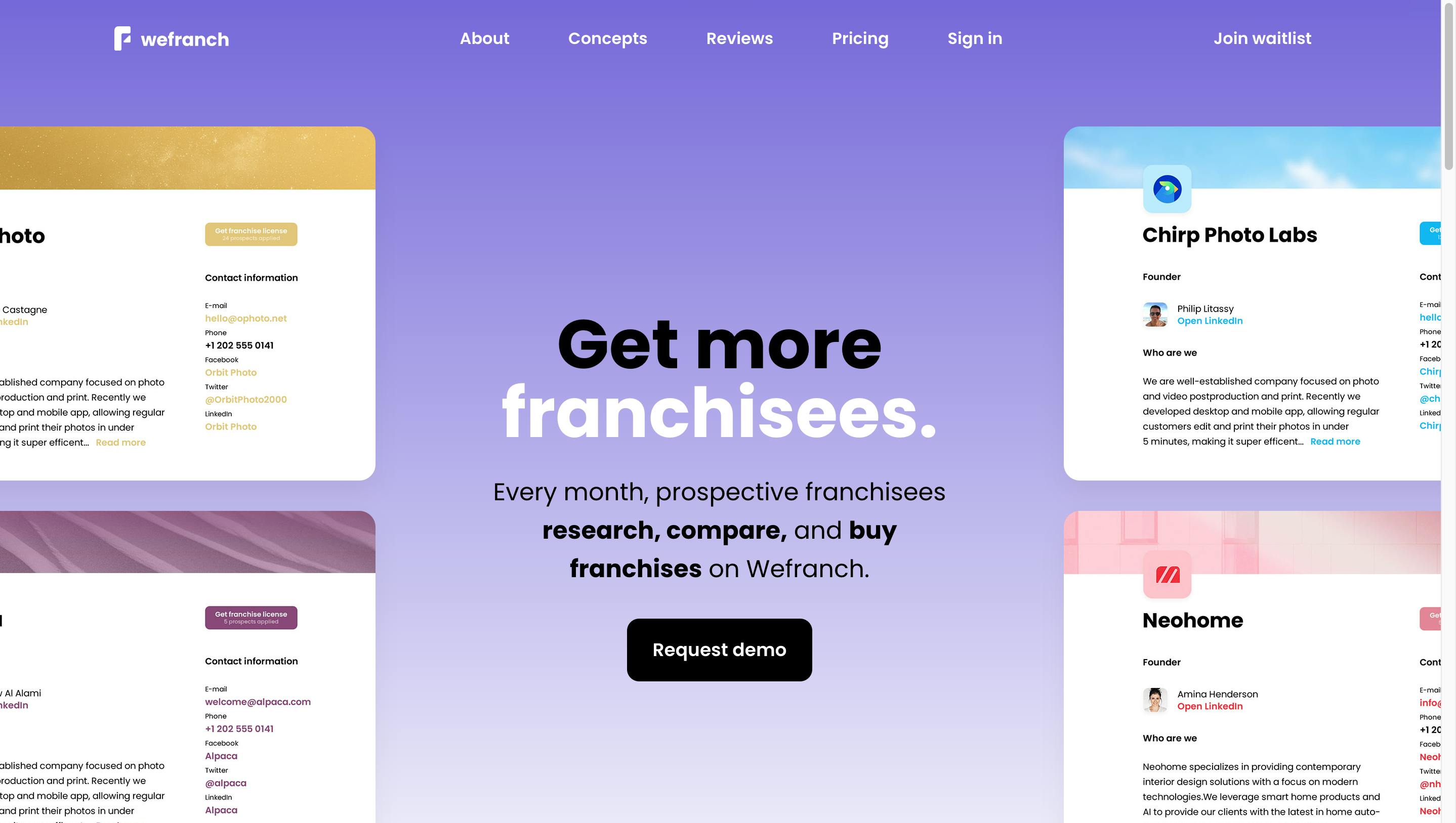 Wefranch Pricing, Alternatives & More 2023 | Capterra