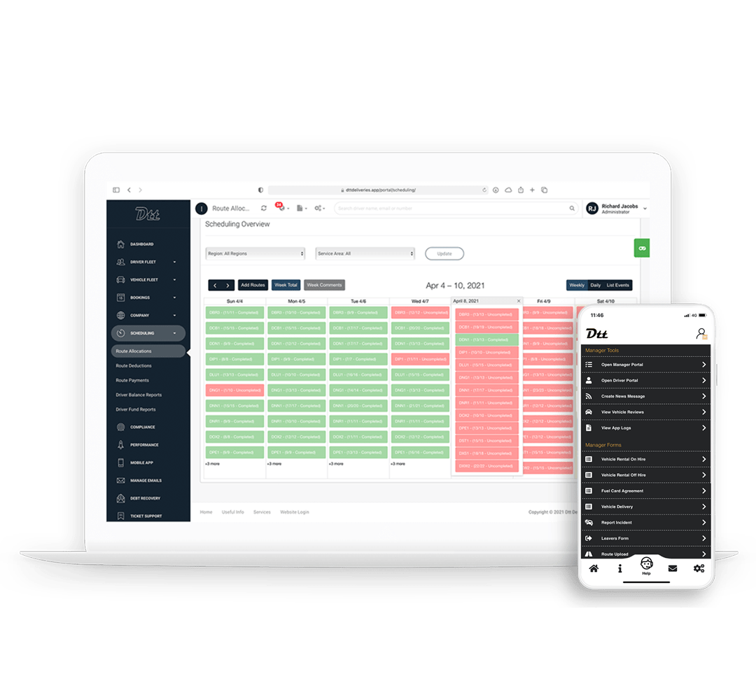 Courio screenshot: Courio Payment Scheduling