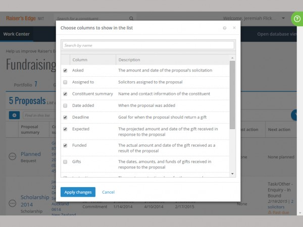 Blackbaud Raiser's Edge NXT Software - Raiser's Edge NXT - Filtering