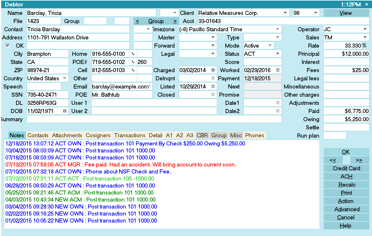 Collect! Logiciel - 2