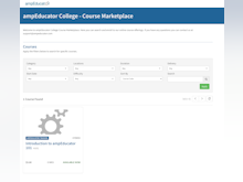ampEducator Software - Course Marketplace (LMS)