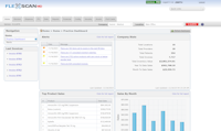 FlexScanMD screenshot: FlexScanMD dashboard