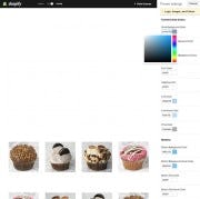 Shopify Software - Shopify - Theme settings