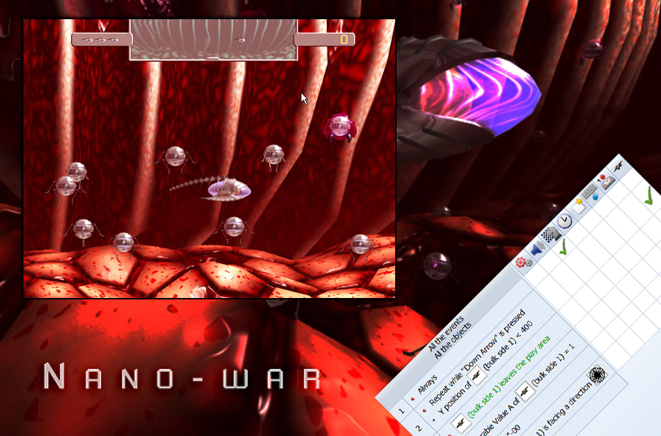 Clickteam Fusion screenshot: Game creation checklist