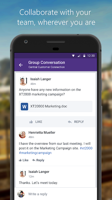 Collaboration on-the-go