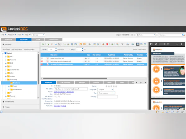 LogicalDOC - Opiniones, precios y características - Capterra España 2026