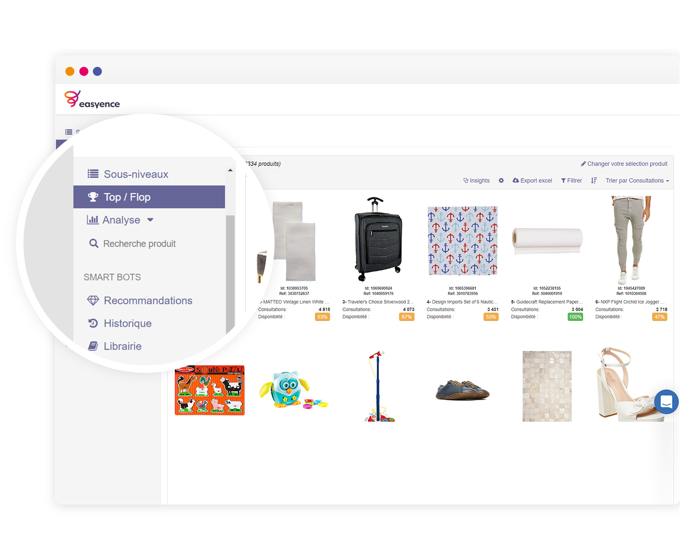 Easyence E-Merchandising App : Expose the right product to the right customer at the right time.-thumb
