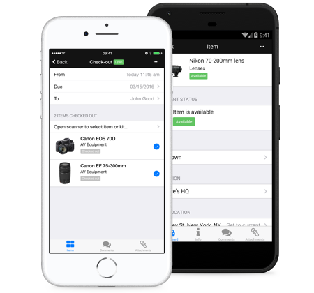 Access and manage your entire inventory via mobile phone. App available for both iOS and Android devices.