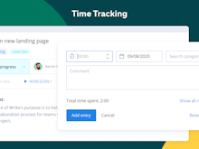 Wrike Software - Time tracking