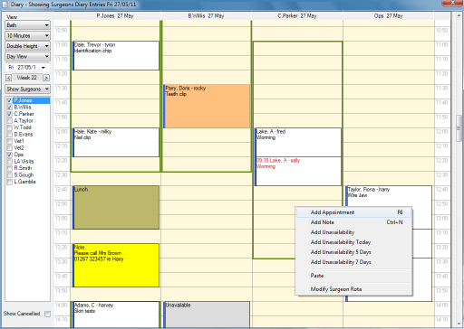 ezvetpro screenshot: Ezvetpro helps in appointment management