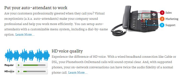 Phonebooth screenshot