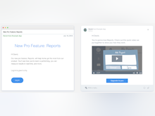 Intercom Software - Announce new features and products with targeted emails to users