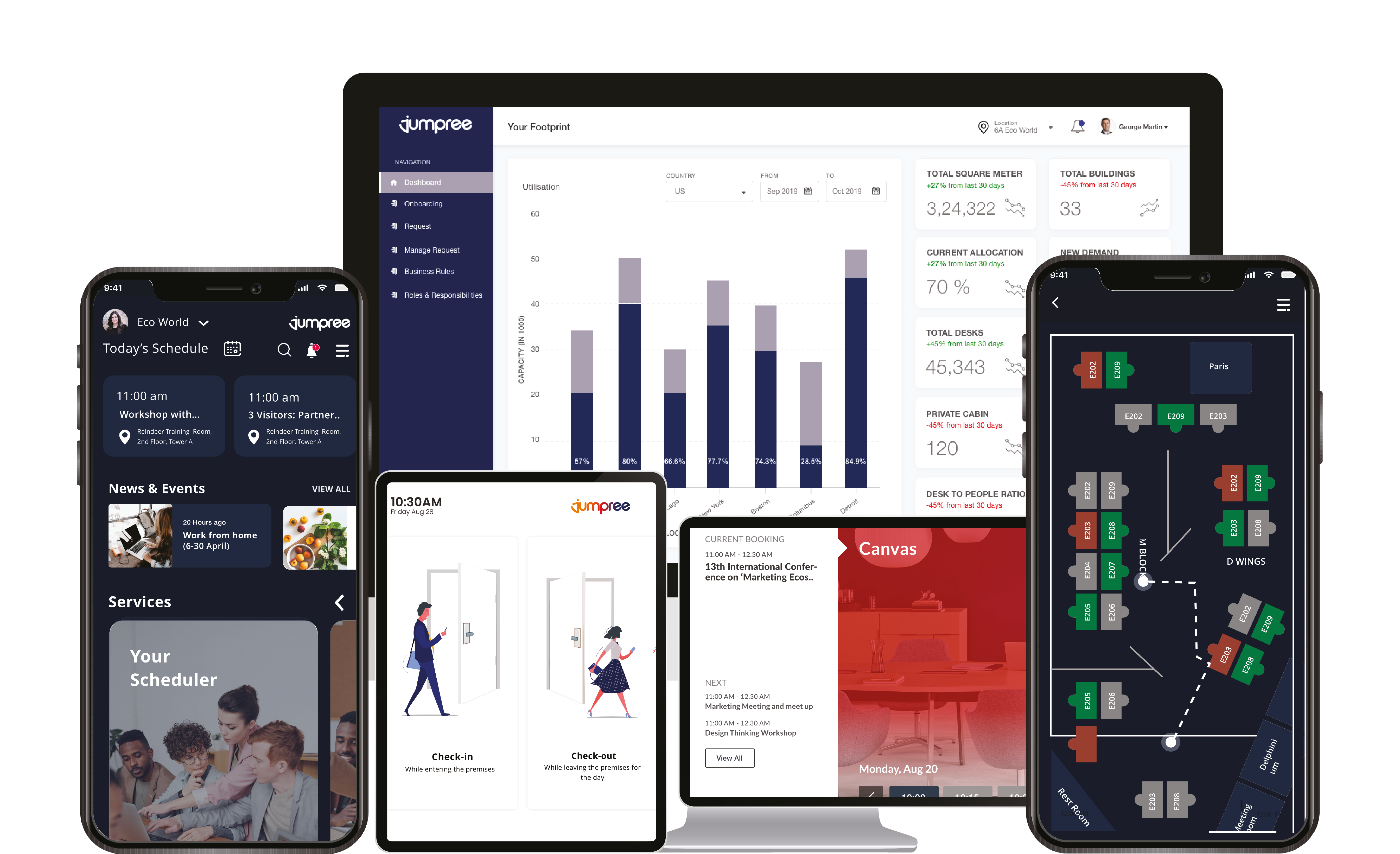 Smarten Spaces Hybrid Workplace Software Software - 1