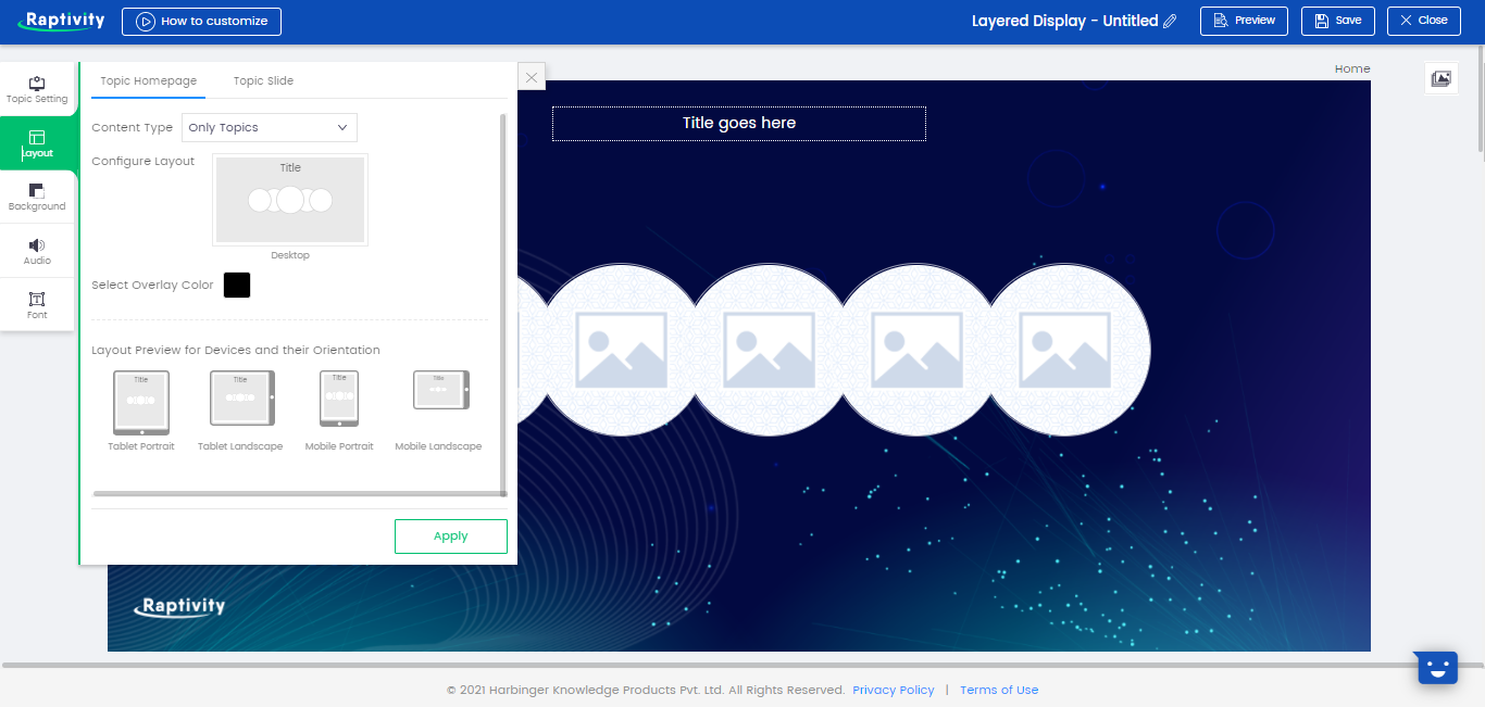 Raptivity Software - 3