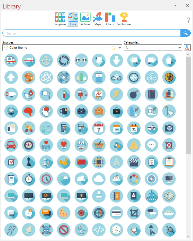 Icons (color theme)