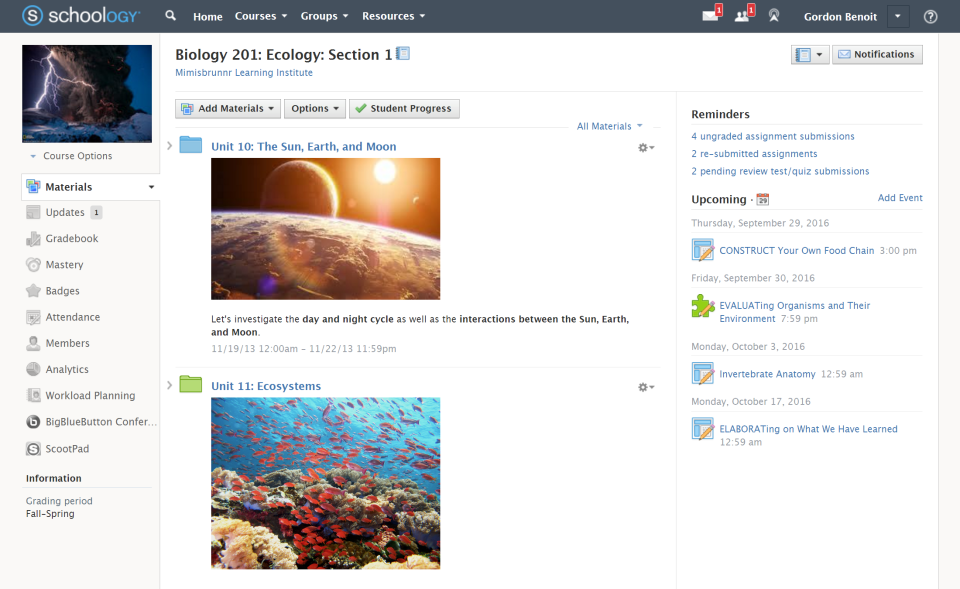 Schoology Software - 1