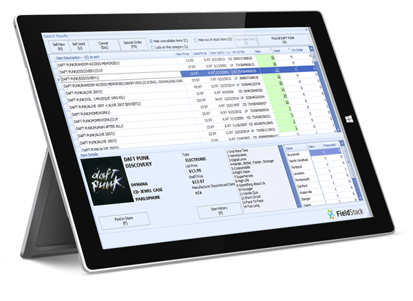 FieldStack Software - POS Product Search