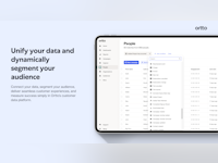 Ortto Software - Unlock a single view of the customer journey with unified data. Put an end to your siloed view by using no-code integrations that bring data from product, marketing, finance, support and sales together.